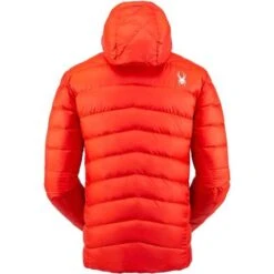 Spyder Men's Timeless Hoodie Down Jacket - 2021 Model -Sport Ski Equipment 191210620 timeless hoodie dwn jckt volcback
