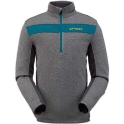 Spyder Men's Encore Half Zip Fleece Jacket -Sport Ski Equipment 191252029 encore halfz flc ebny