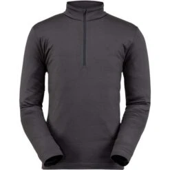 Spyder Men's Prospect Zip T-Neck -Sport Ski Equipment 191266029 prospect zip t ebn