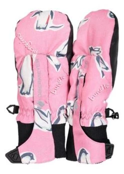 Obermeyer Obermeyer Thumbs Up Mitten Print - Youth -Sport Ski Equipment 20182019obermeyerthumbsupmittenprintpenguinsnpin