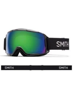 Smith Youth Grom Goggle -Sport Ski Equipment 20182019smithgromgoggleblackgreensolxmirror