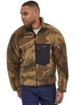 Patagonia Men's Classic Retro-X Jacket -Sport Ski Equipment 2122 patagonia mensclassicretroxjacket kansasskyclassictan