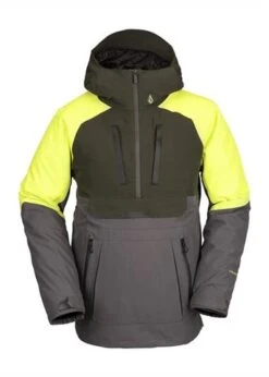 Volcom Men's Brighton Pullover - 2022 Model -Sport Ski Equipment 2122 volcom mensbrightonpullover darkgrey