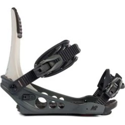 K2 Snowboarding Men's Meridian Snowboard Bindings -Sport Ski Equipment f22 k2sb meridian homerun side