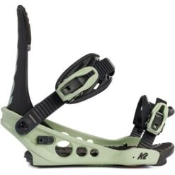 K2 Snowboarding Men's Meridian Snowboard Bindings -Sport Ski Equipment f22 k2sb meridian jade side