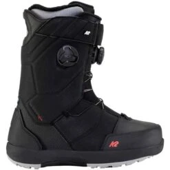 K2 Snowboarding Men's Maysis Clicker X HB Snowboard Boots -Sport Ski Equipment fw21 k2 maysis clicker boot black side