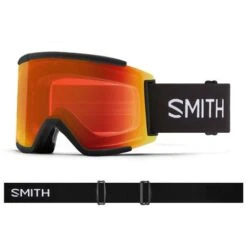 Smith Squad XL Goggle -Sport Ski Equipment fw21 smith squadxl black red goggle