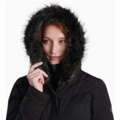 Kuhl Women's Ukon Down Parka -Sport Ski Equipment fw22 23 2200 ws ukon down parka blackout detail 5