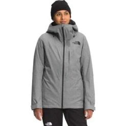 The North Face Women's Thermoball Eco Snow Triclimate Jacket -Sport Ski Equipment fw22 nf0a4r18 hat hero