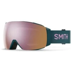 Smith I/O MAG Goggle -Sport Ski Equipment fw22 snow io mag everglade chromapop everyday rose gold mirror m0042701999m5