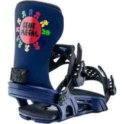 Bent Metal Men's Axtion Bindings -Sport Ski Equipment fw23 2022 2023 bent metal axtion snowboard binding blue 02