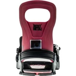 Bent Metal Men's Logic Bindings -Sport Ski Equipment fw23 2022 2023 bent metal logic snowboard binding red 03