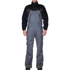 L1 Premium Goods Men's Sentinal Bib -Sport Ski Equipment fw23 l1pg n873868 slate 1