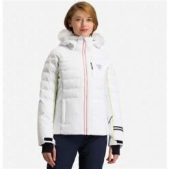 Rossignol Women's Rapide XP Jacket -Sport Ski Equipment fw23 rossignol rapidexp jacket white front