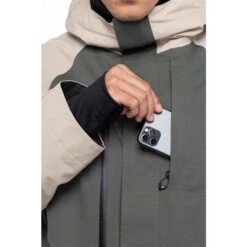 686 Men's GTX Core Insulated Jacket -Sport Ski Equipment fw23 686 mensgtxcoreinsulatedjacket puttycolorblock 10