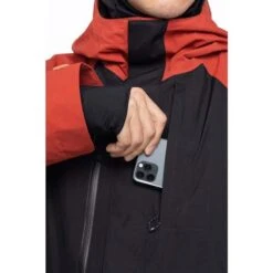 686 Men's GTX Core Shell Jacket -Sport Ski Equipment fw23 686 mensgtxcoreshelljacket brickredcolorblock 10