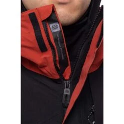 686 Men's GTX Core Shell Jacket -Sport Ski Equipment fw23 686 mensgtxcoreshelljacket brickredcolorblock 8