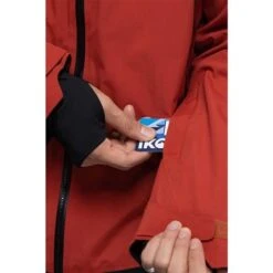 686 Men's GTX Hydrastash Sync Jacket -Sport Ski Equipment fw23 686 mensgtxhydrastashsyncjacket brickredcolorblock 17