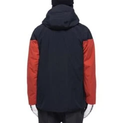 686 Men's GTX Hydrastash Sync Jacket -Sport Ski Equipment fw23 686 mensgtxhydrastashsyncjacket brickredcolorblock 3