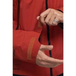686 Men's GTX Hydrastash Sync Jacket -Sport Ski Equipment fw23 686 mensgtxhydrastashsyncjacket brickredcolorblock 6
