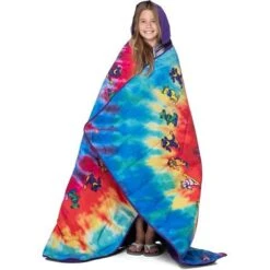 686 Waterproof Hooded Puffer Blanket -Sport Ski Equipment fw23 686 waterproofhoodedpufferblanket gratefuldeadpurpletiedye 4