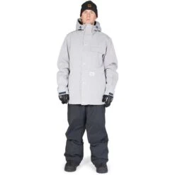 DC Shoes Men's Servo Jacket -Sport Ski Equipment fw23 dc mensservojacket hickorystripe 4