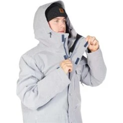 DC Shoes Men's Servo Jacket -Sport Ski Equipment fw23 dc mensservojacket hickorystripe 7