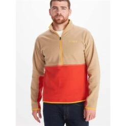 Marmot Men's Rocklin 1/2 Zip -Sport Ski Equipment fw23 marmot mensrocklinhalfzip shetlandcairo 1