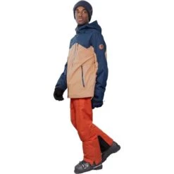 Obermeyer Men's Chandler Shell Jacket 6 Obermeyer Men's Chandler Shell Jacket -Sport Ski Equipment fw23 obermeyer menschandlershelljacket dune 3