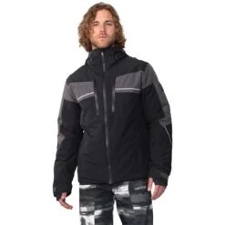 Obermeyer Men's Charger Jacket 25 Obermeyer Men's Charger Jacket -Sport Ski Equipment fw23 obermeyer menschargerjacket black 1