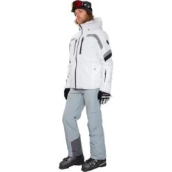 Obermeyer Men's Chroma Jacket -Sport Ski Equipment fw23 obermeyer menschromajacket white 4