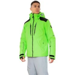 Obermeyer Men's Foundation Jacket -Sport Ski Equipment fw23 obermeyer mensfoundationjacket wasabi 1