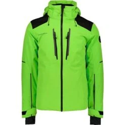 Obermeyer Men's Foundation Jacket -Sport Ski Equipment fw23 obermeyer mensfoundationjacket wasabi 5