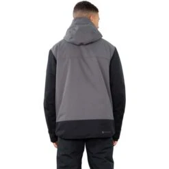 Obermeyer Men's Grommet Jacket -Sport Ski Equipment fw23 obermeyer mensgrommetjacket coal 2