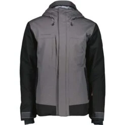 Obermeyer Men's Grommet Jacket -Sport Ski Equipment fw23 obermeyer mensgrommetjacket coal 8