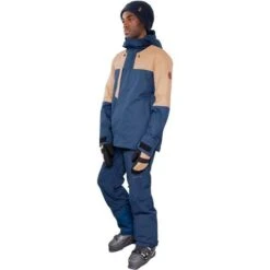 Obermeyer Men's Grommet Jacket -Sport Ski Equipment fw23 obermeyer mensgrommetjacket dune 3