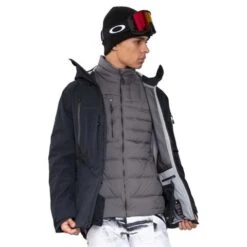 Obermeyer Men's Highlands Shell Jacket 22 Obermeyer Men's Highlands Shell Jacket -Sport Ski Equipment fw23 obermeyer menshighlandsshelljacket black 3