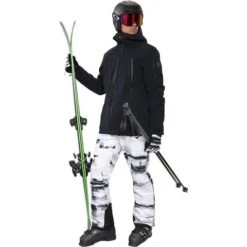 Obermeyer Men's Highlands Shell Jacket 23 Obermeyer Men's Highlands Shell Jacket -Sport Ski Equipment fw23 obermeyer menshighlandsshelljacket black 4