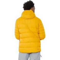 Obermeyer Men's Klaus Down Hoody -Sport Ski Equipment fw23 obermeyer mensklausdownhoody goldenhour 2