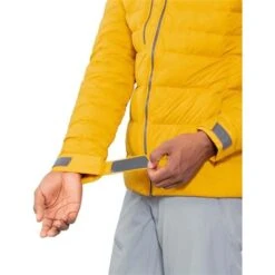 Obermeyer Men's Klaus Down Hoody -Sport Ski Equipment fw23 obermeyer mensklausdownhoody goldenhour 3