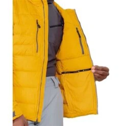 Obermeyer Men's Klaus Down Hoody -Sport Ski Equipment fw23 obermeyer mensklausdownhoody goldenhour 5