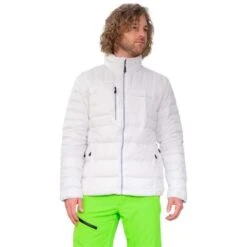 Obermeyer Men's Klaus Down Jacket 39 Obermeyer Men's Klaus Down Jacket -Sport Ski Equipment fw23 obermeyer mensklausdownjacket white 1