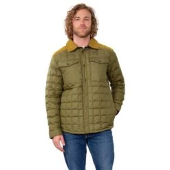 Obermeyer Men's Wilder Down Shirt -Sport Ski Equipment fw23 obermeyer menswilderdownshirt tundra