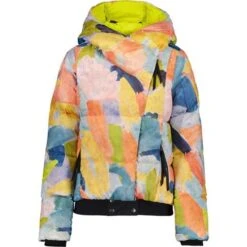 Obermeyer Women's Calypso Down Jacket 34 Obermeyer Women's Calypso Down Jacket -Sport Ski Equipment fw23 obermeyer womenscalypsodownjacket paintbrush 1