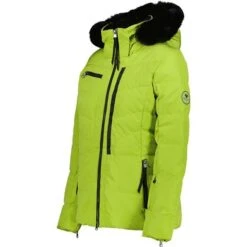 Obermeyer Women's Circe Down Jacket -Sport Ski Equipment fw23 obermeyer womenscircedownjacket honeydew 3