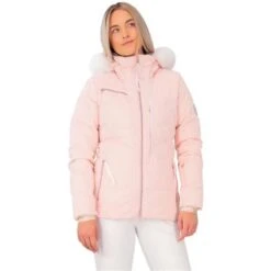 Obermeyer Women's Circe Down Jacket -Sport Ski Equipment fw23 obermeyer womenscircedownjacket pinkchampagne 1