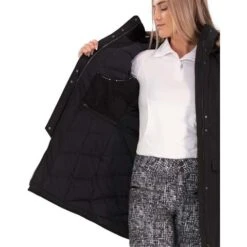 Obermeyer Women's Sojourner Down Jacket -Sport Ski Equipment fw23 obermeyer womenssojournerdownjacket black 6