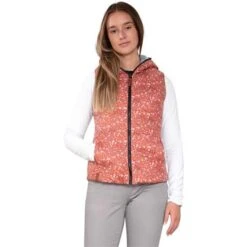 Obermeyer Women's Zoe Reversible Down Vest -Sport Ski Equipment fw23 obermeyer womenszoereversibledownvest rosedust