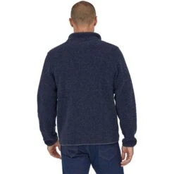 Patagonia Men's Reclaimed Fleece Jacket -Sport Ski Equipment fw23 patagonia mensreclaimedfleecejacket smolderblue 2