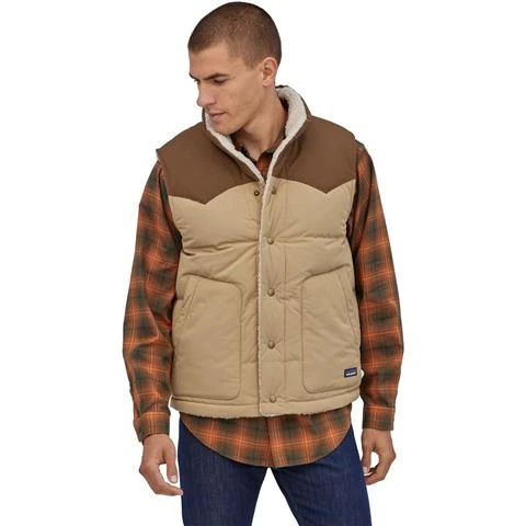 Patagonia Men's Reversible Bivy Down Vest - Image 3